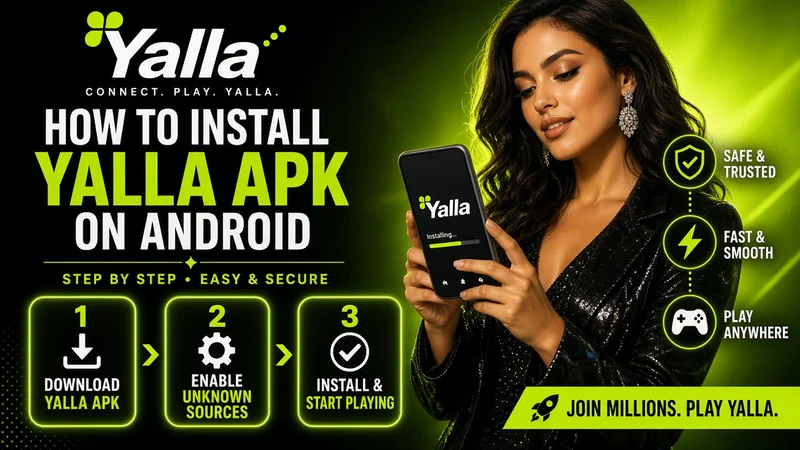Cara Install Yalla APK & App di Android