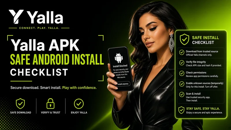 Yalla APK — Checklist Install Android & Indonesia APK