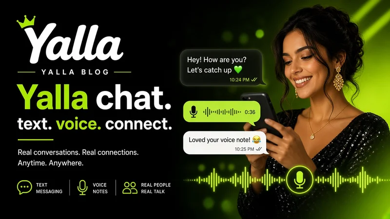 Yalla Chat — Teks, Live Chat & Chat Room