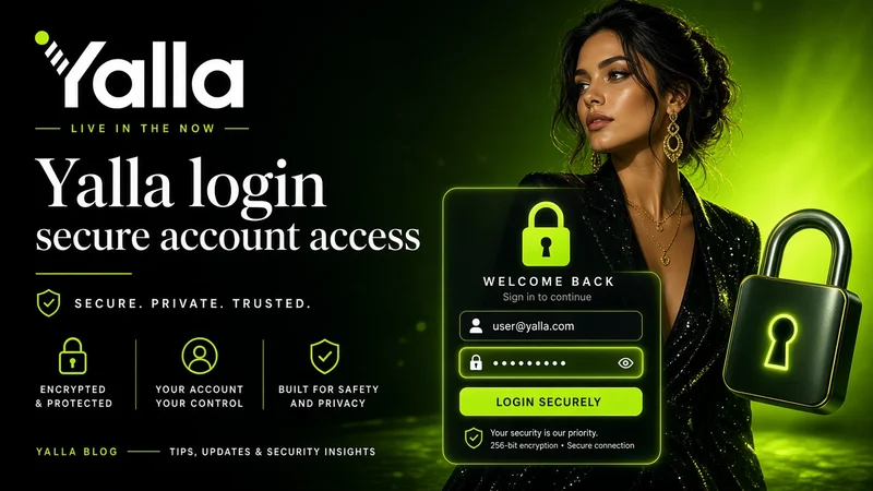 Yalla Login — Cara Login Aman di App