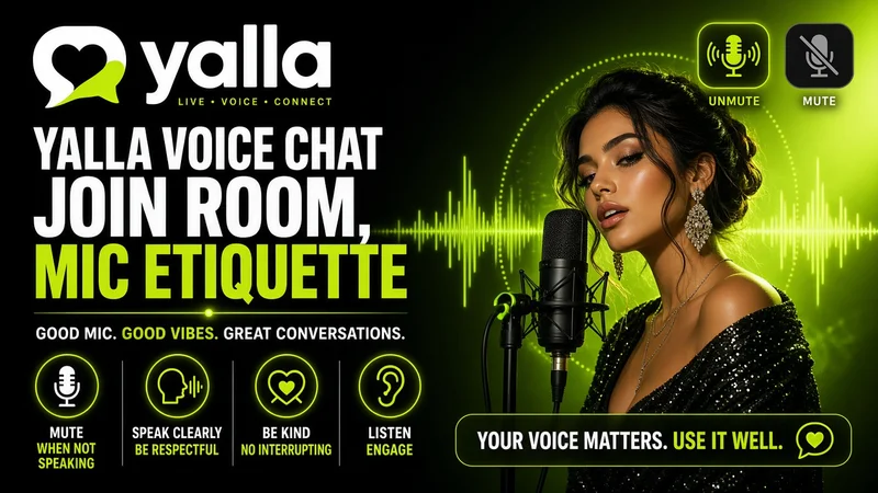 Yalla Voice Chat Indonesia — Join Room & Etika Mic